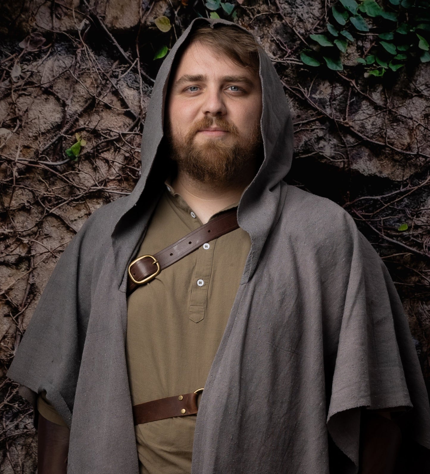 Hooded Ruana Cloak