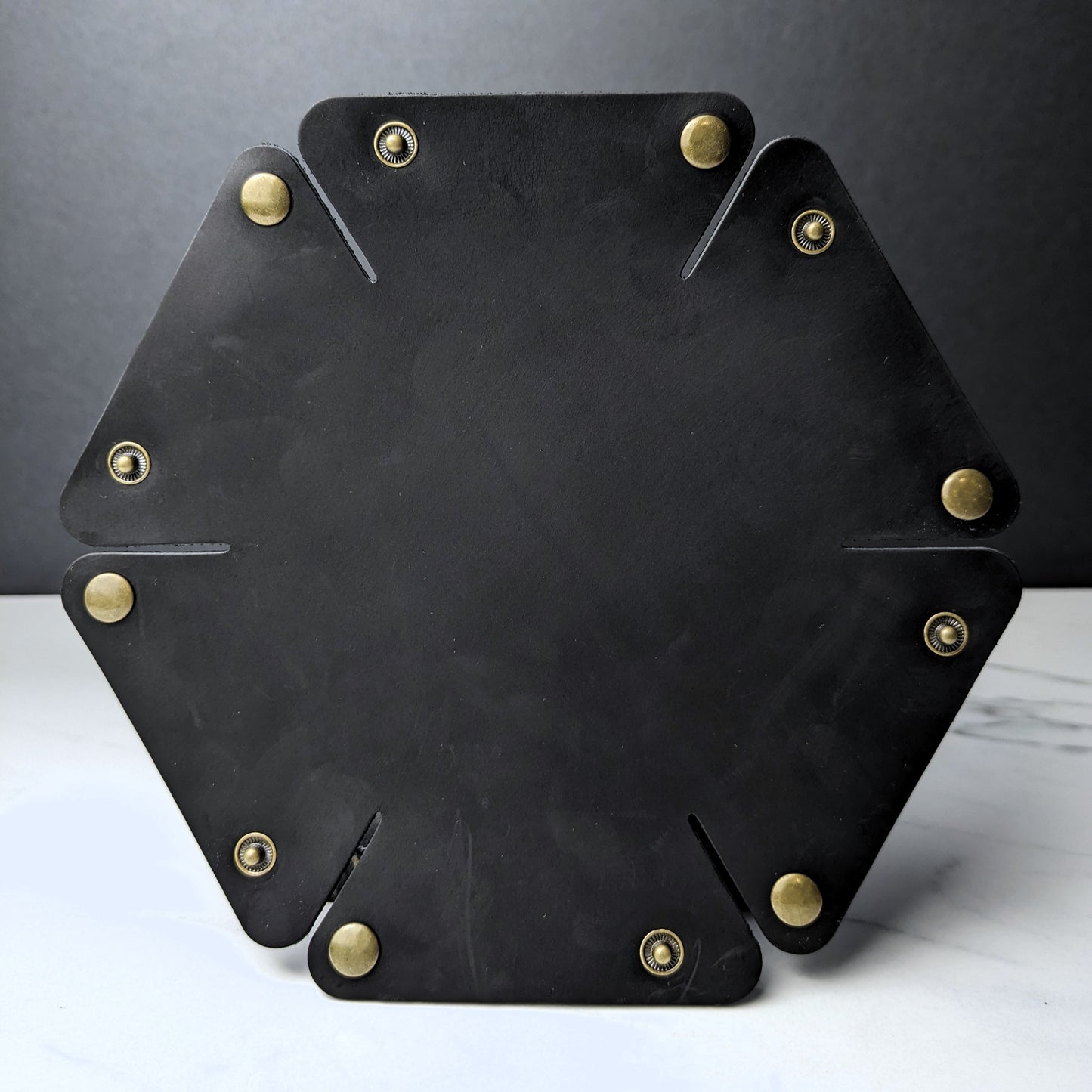 DDS Co. Plain Leather Dice Tray