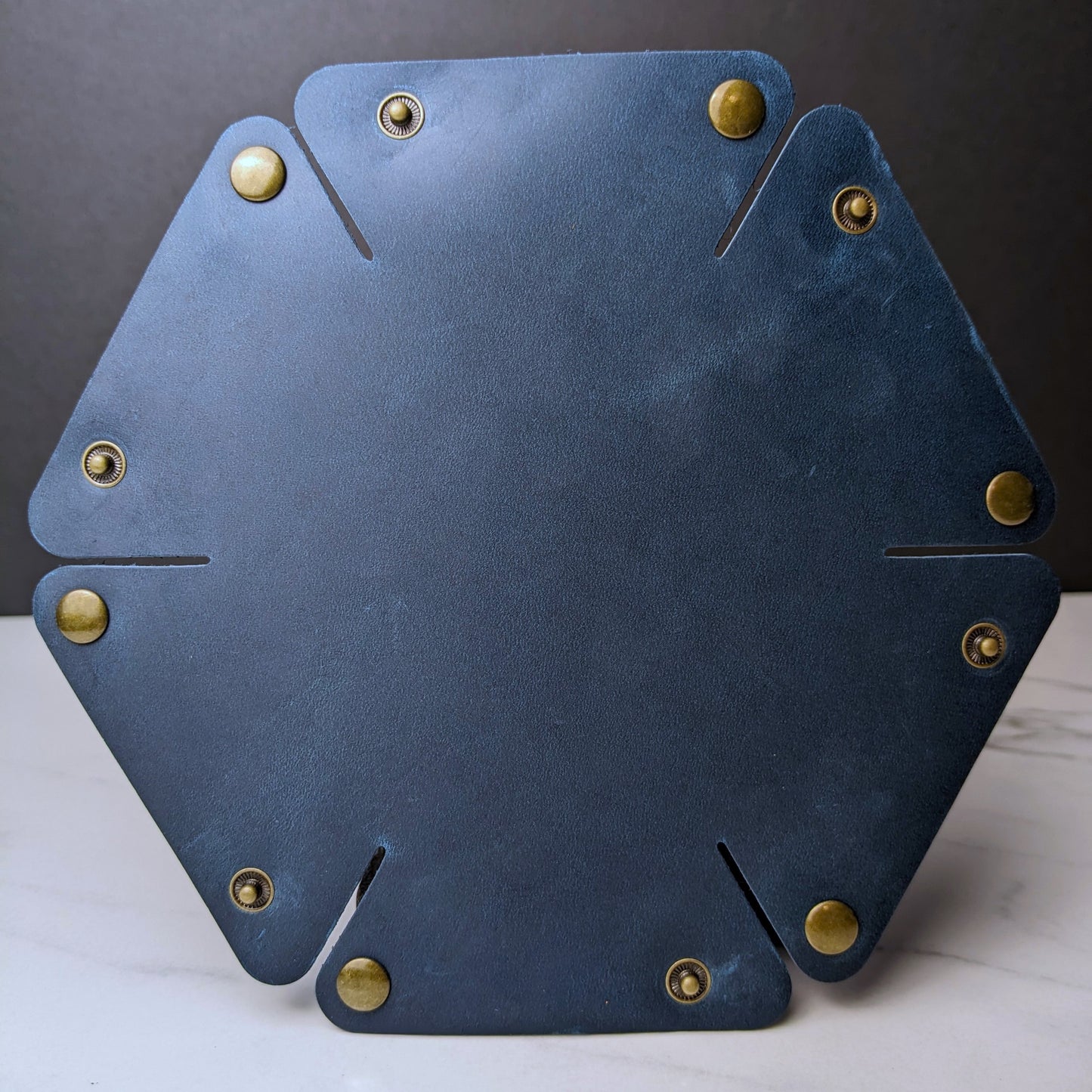 DDS Co. Plain Leather Dice Tray
