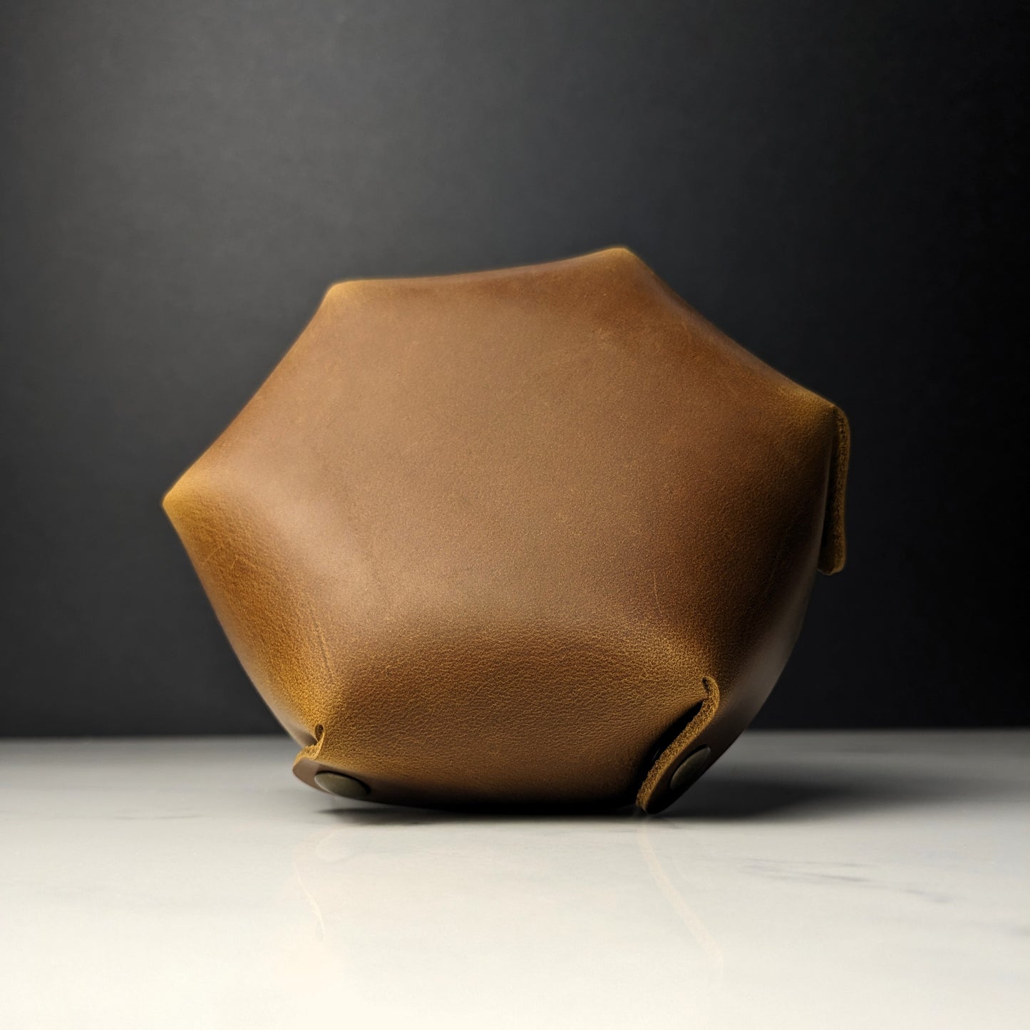 DDS Co. Plain Leather Dice Tray