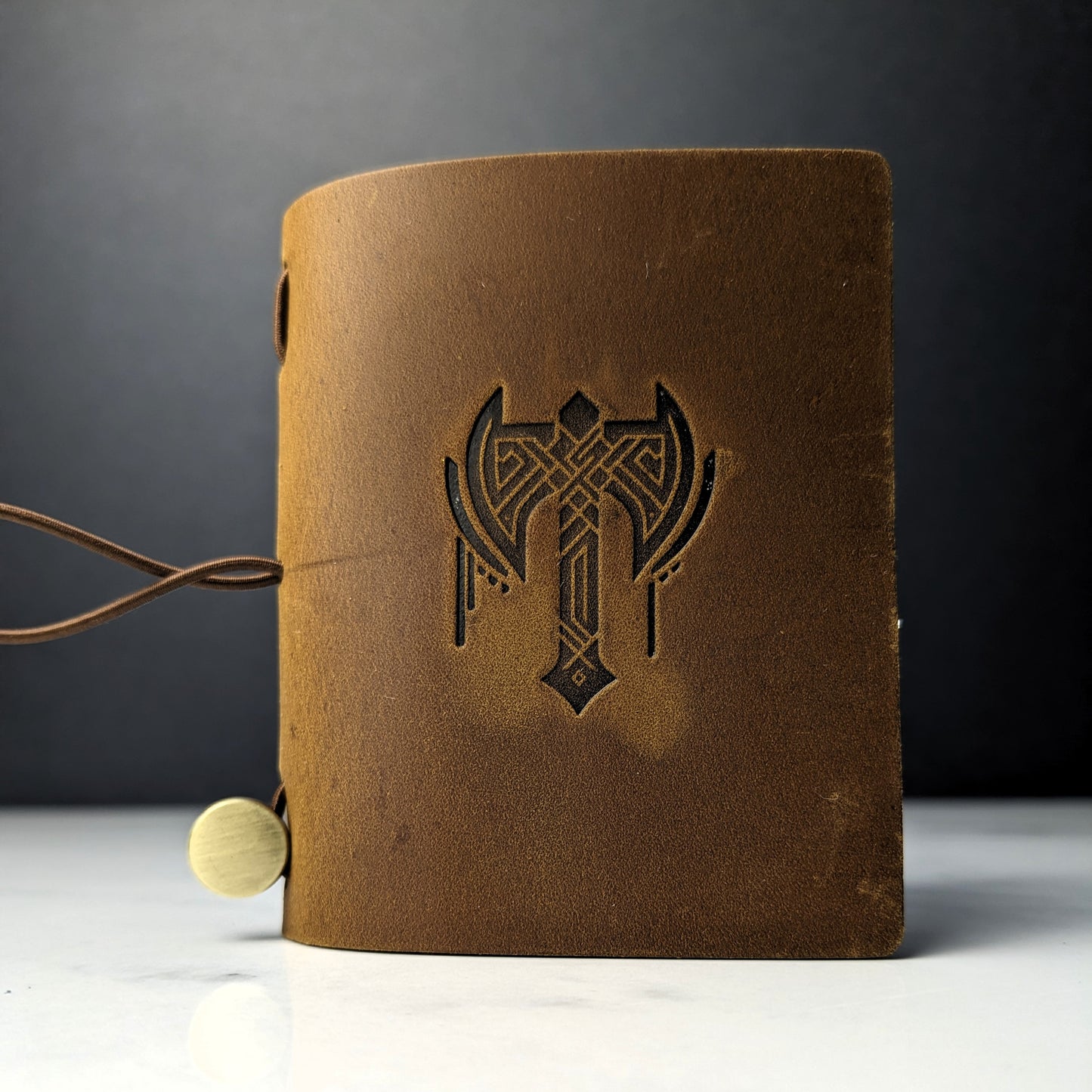 DDS Co. Heat Embossed Leather Character Journal