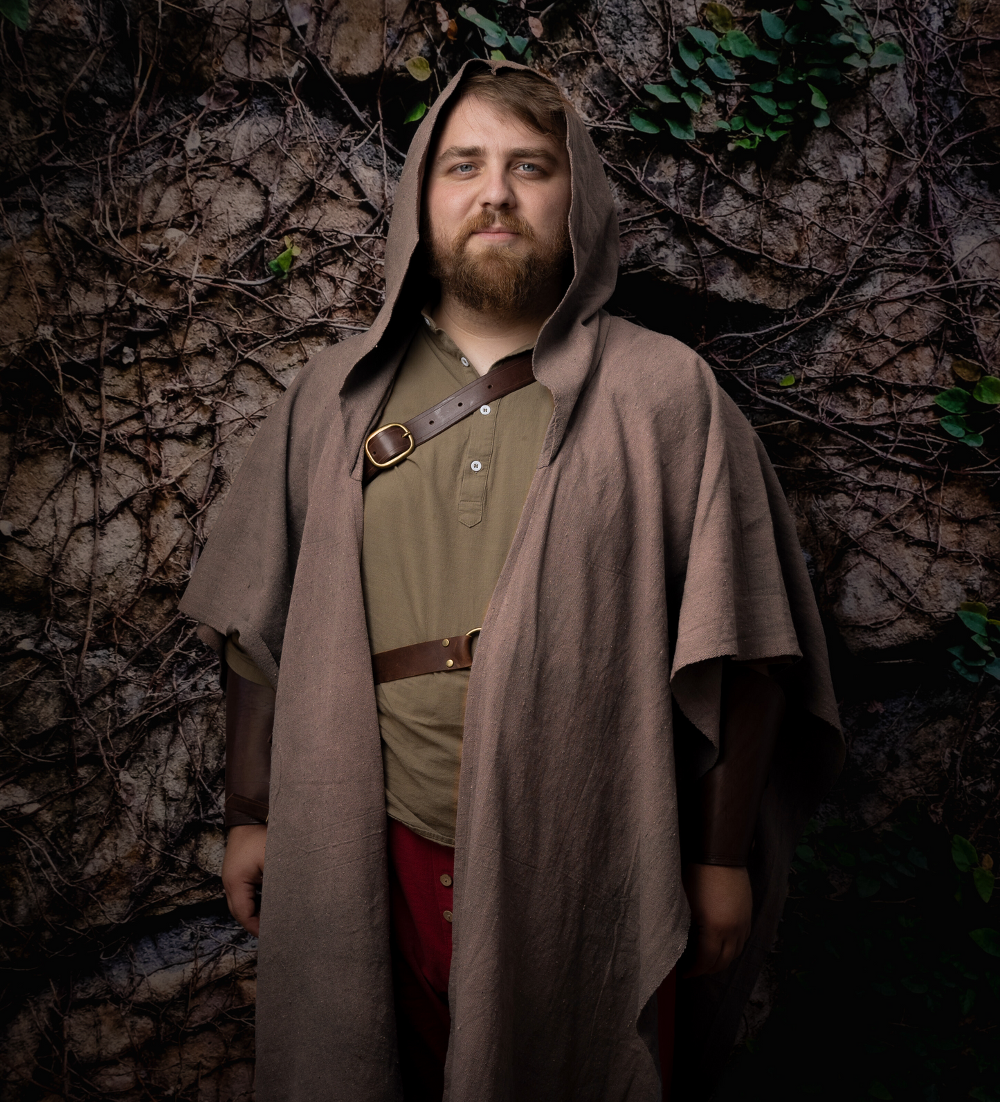 Hooded Ruana Cloak