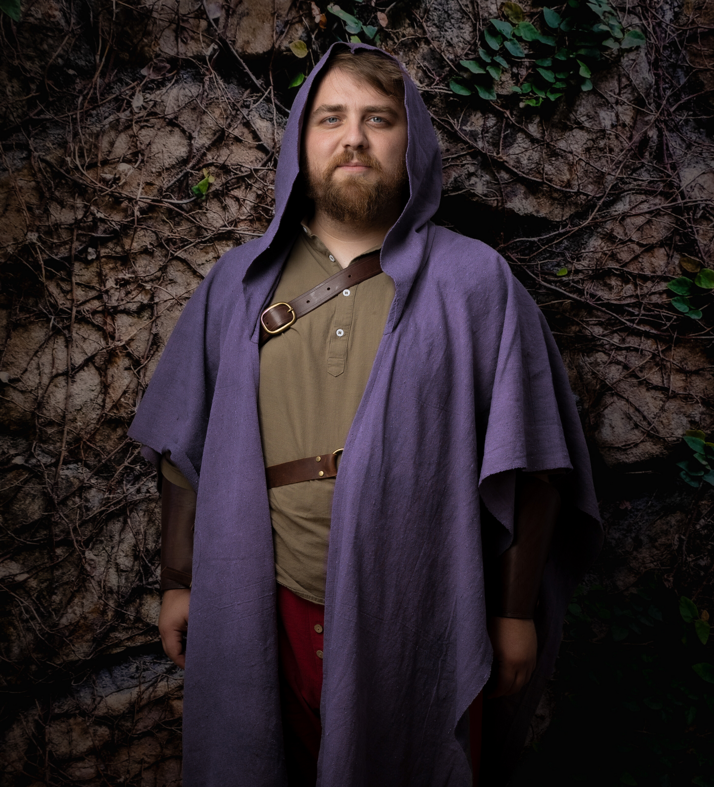 Hooded Ruana Cloak