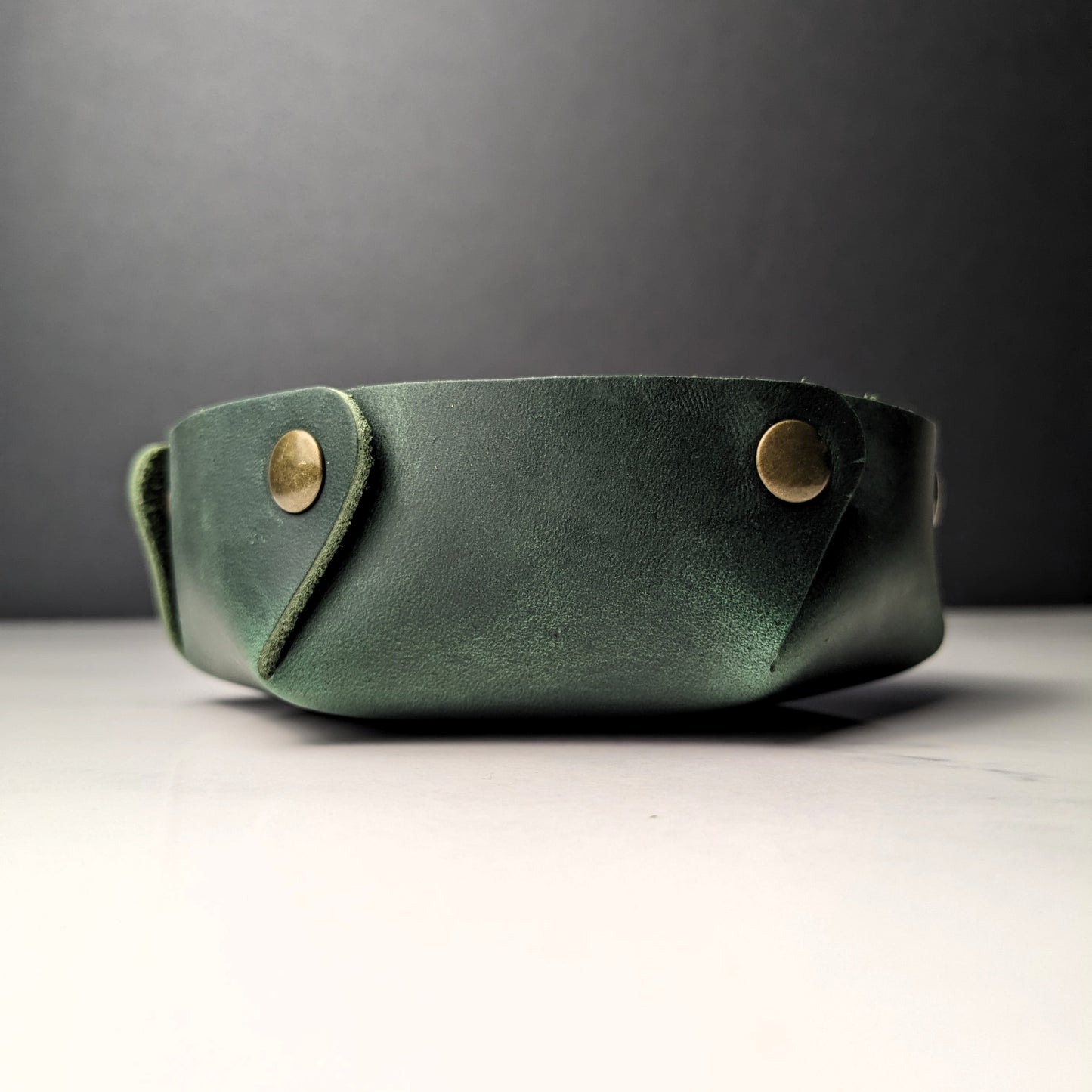 DDS Co. Plain Leather Dice Tray