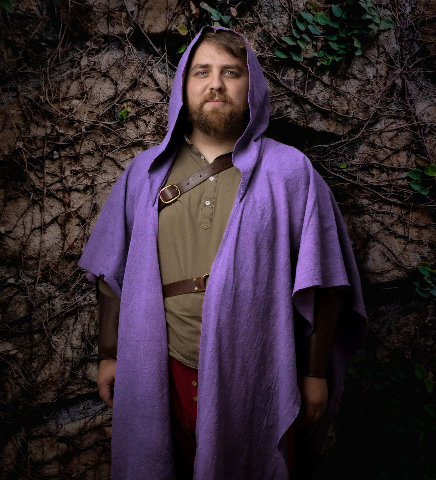 Hooded Ruana Cloak