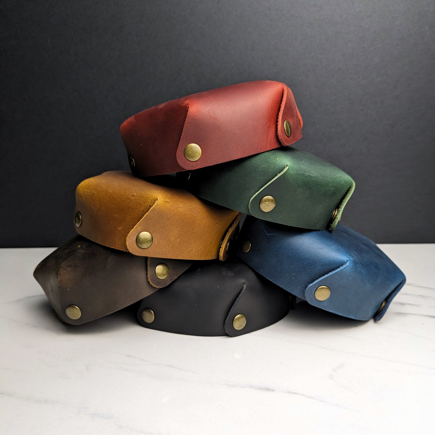 DDS Co. Plain Leather Dice Tray