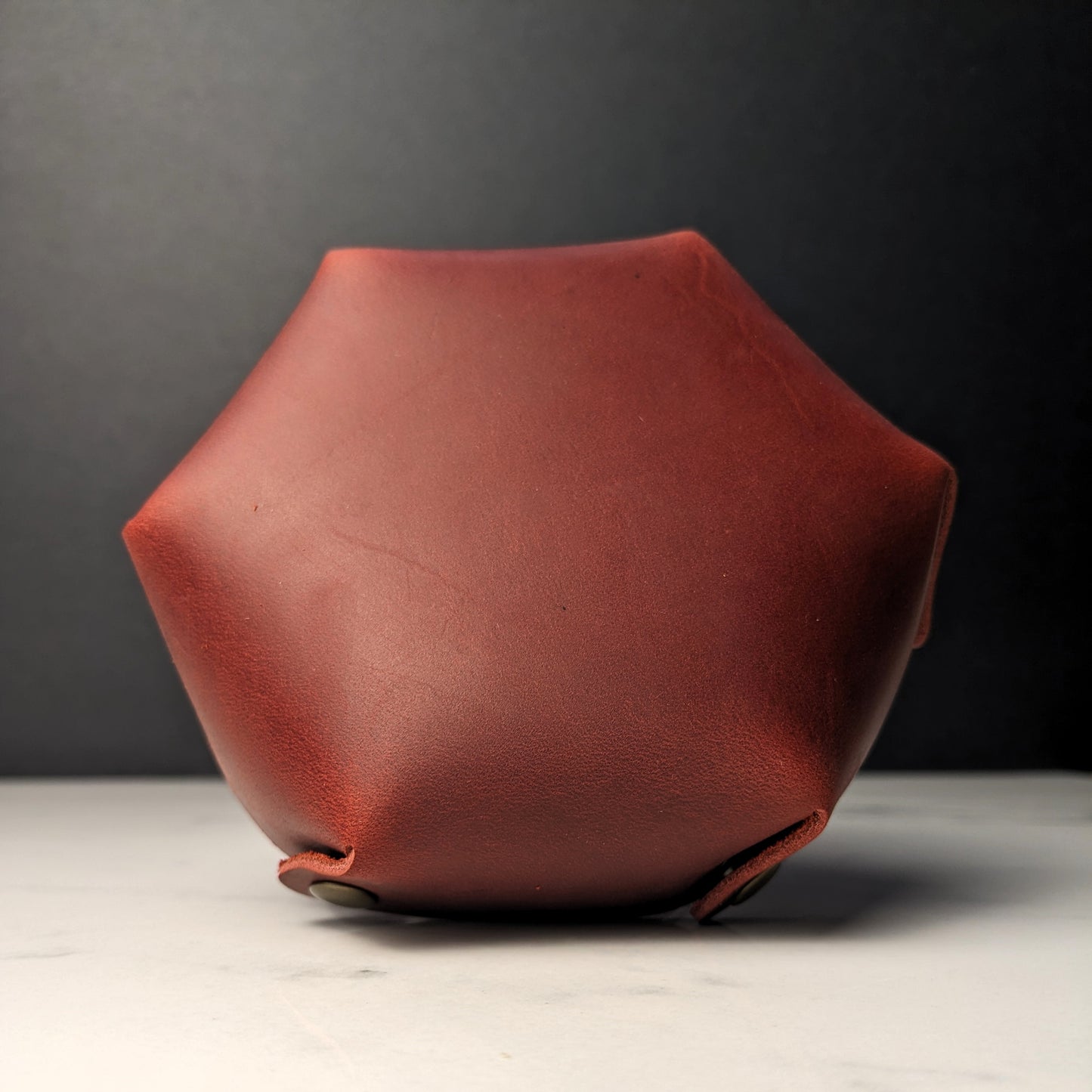 DDS Co. Plain Leather Dice Tray