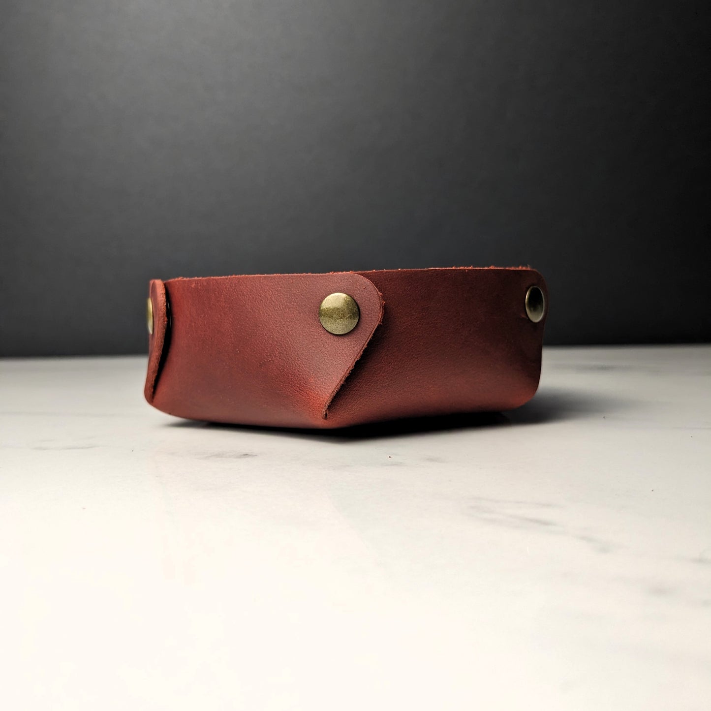 DDS Co. Plain Leather Dice Tray