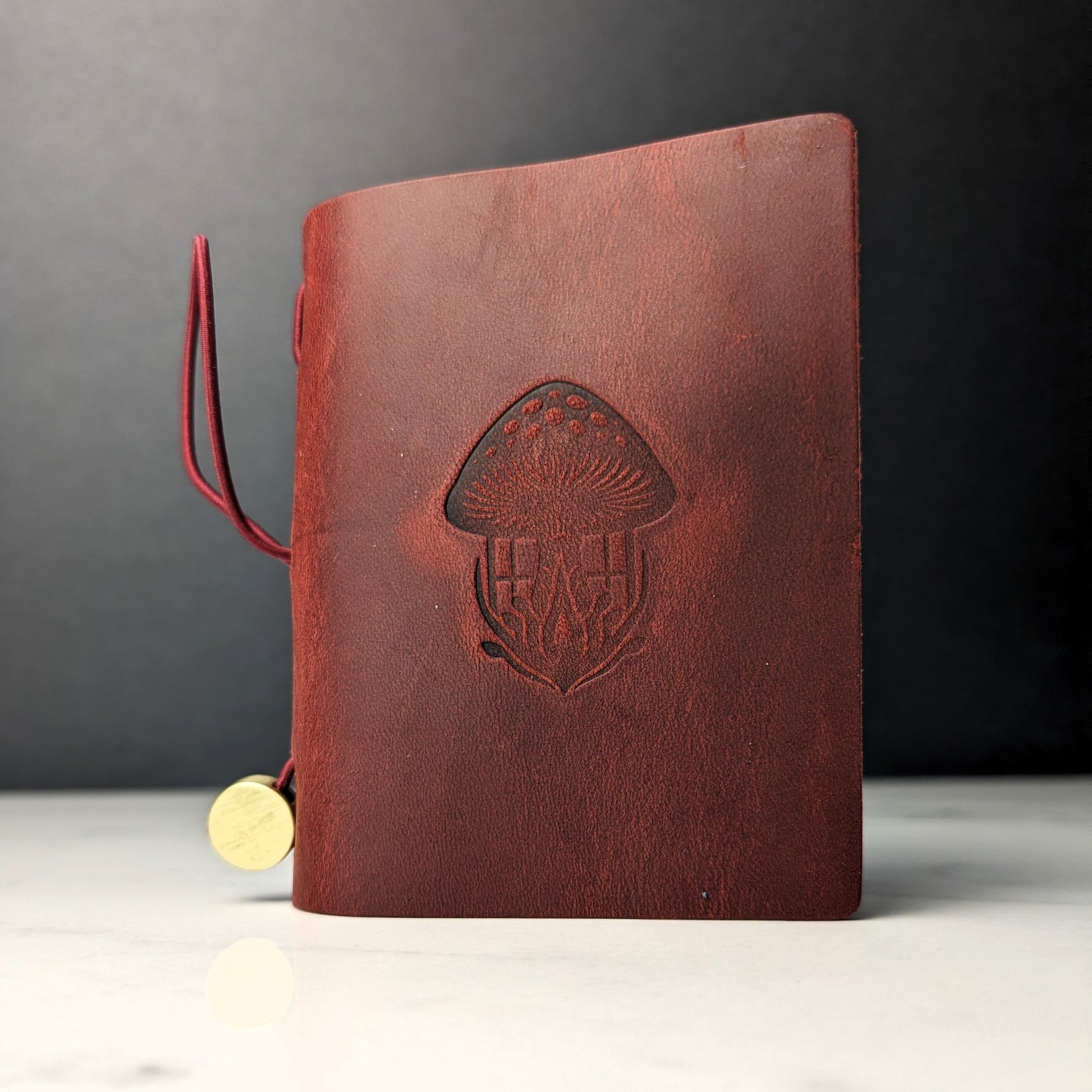 DDS Co. Heat Embossed Leather Character Journal