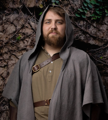 Hooded Ruana Cloak
