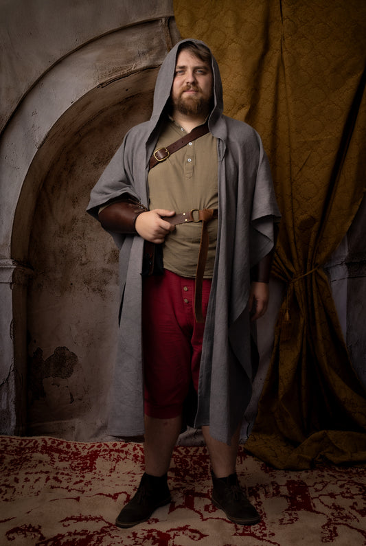 Hooded Ruana Cloak