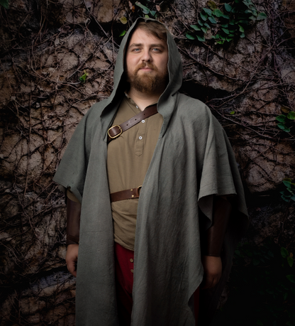 Hooded Ruana Cloak