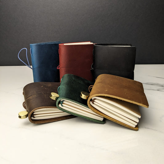 DDS Co. Plain Leather Character Journals