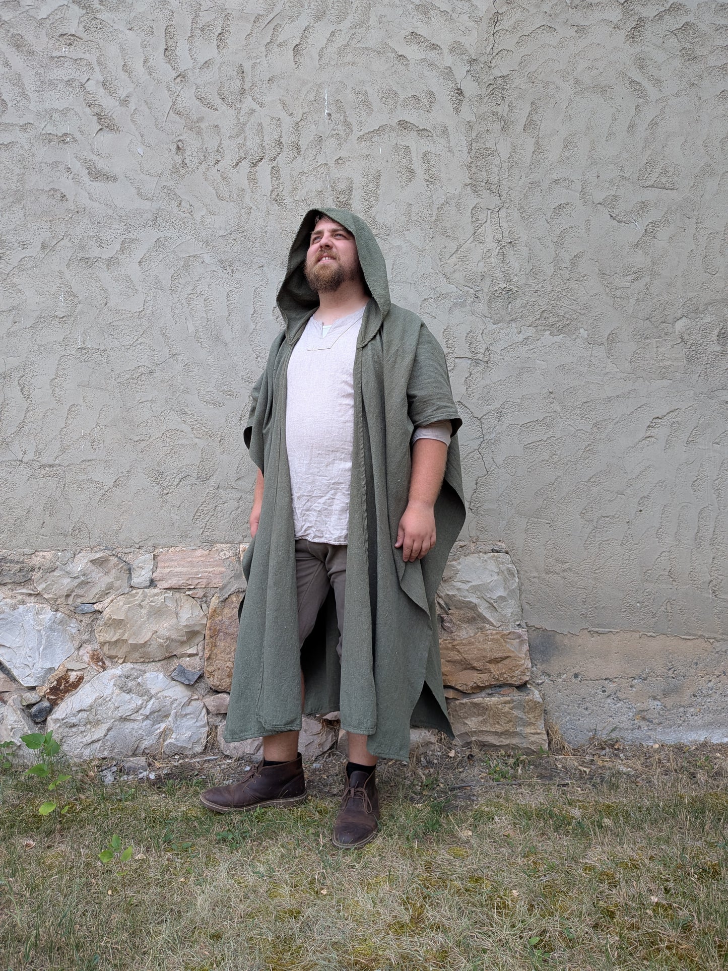 Hooded Ruana Cloak - Dungeon Delver Supply Co. Unisex